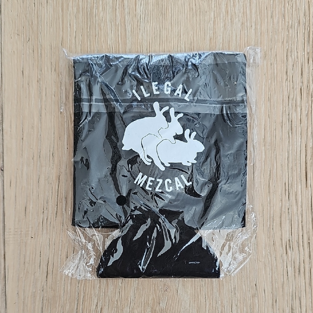 NWOT Black Illegal Mezcal Koozie